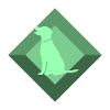 Dog trainer dog school