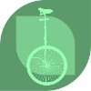 Monocycle à roues hautes