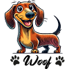 dachshund woof