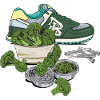 Baskets (vert) // Illustration