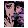 Mystic Cartoon Girl