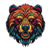 Portrait d’ours