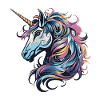 Einhorn Porträt