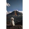Cute animal watching a