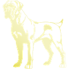 Bullmastiff Dog Silhouette