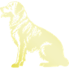 Golden Retriever Dog Silhouette