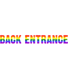 Please Use Back Entrance