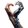 Human Robot Love Hands