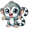 Ring-tailed lemur