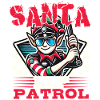 Santa Elf Patrol Christmas Funny