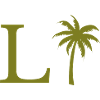 Letter l Green Palm