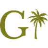 Letter g green Palm