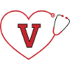 Letter v stethoscope