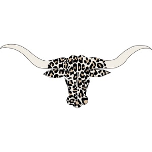 BNB Leopard Print Bull & Logo (white text)