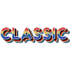 Classic Rainbow Retro Text