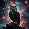Hibou mystique de l’Illumination