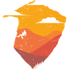 Desert Sunset with Cactus Silhouette