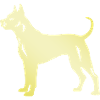 Dogo Argentino Dog Silhouette