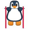 Penguin Bodybuilder Pull-ups Bodybuilding