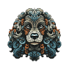 Poodle Dog Portrait