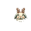 Hoppy Christmas Rabbit Christmas