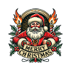 Tattoo Style Christmas Streetwear Aesthetic