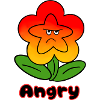 Fleur en colère