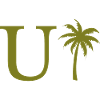 Letter u Green Palm