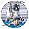 Sailing Raccoon