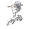 Geisha white dust
