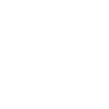 Padel heart white