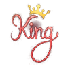 king with a crown