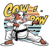 Vache Karaté Dojo Rétro