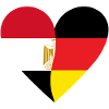 Egypt Germany Heart