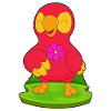 Fleur de perroquet