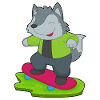 Wolf Skater Skateboard
