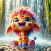 Giraffe Waterfall