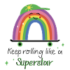 Continua a rotolare come una superstar - Rainbow Skate