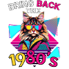 80s Cat Maincoon Costume