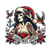 Christmas Streetwear Tattoo Aesthetics