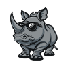 Rhino Cool Bande dessinée