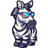 Zebra Cool Comic