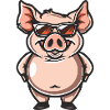 Pig Cool Comic