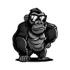 Gorilla Cool Comic