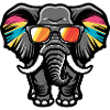 Elephant Cool Comic
