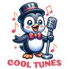 Pinguin-Jazz-Sängerin