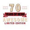 70e anniversaire 70