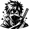 Manga Style Ninja