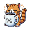 First coffee, then meowing