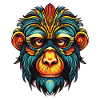 Monkey Portrait